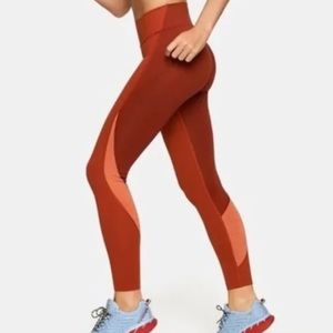 Outdoor Voices Tech Sweat 7/8 Zoom Leggings tomato red XS